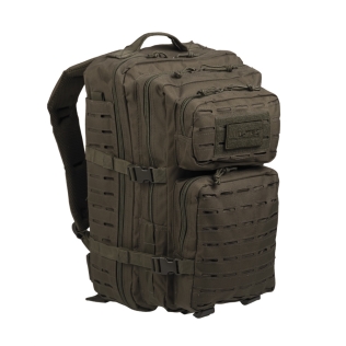 Mochila Táctica Militar MilTec US Assault LG 36 Litros Laser Cut Verde