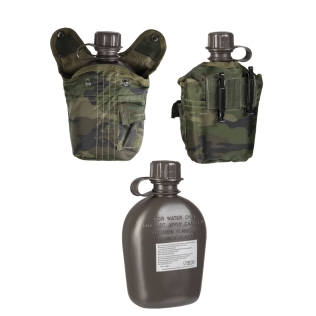 Cantimplora Militar MilTec Woodland 2