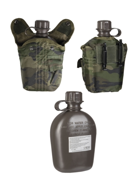 ComprarCantimplora Militar MilTec Woodland