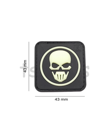Parche de Goma 3D Ghost Recon Glow JTG medidas