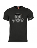 Camiseta Máscara de Gas Negra Pentagon