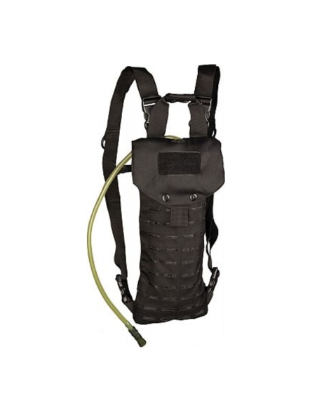 Mochila Táctica de Hidratación MilTec Laser Cut 2.5l Negra