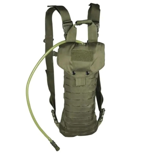 Mochila Táctica de Hidratación MilTec Laser Cut 2.5l Verde Oliva