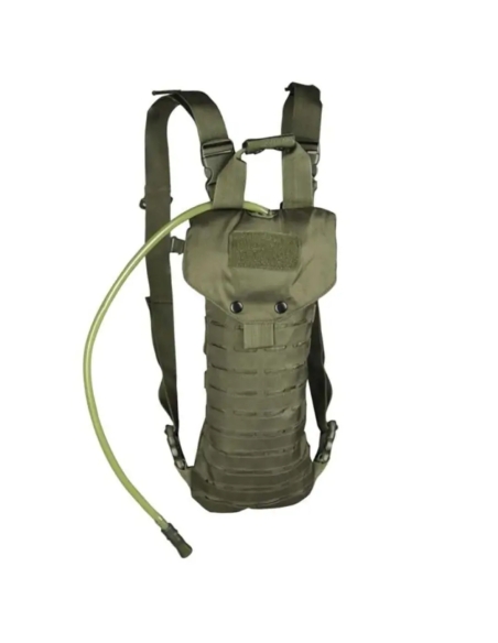 Mochila Táctica de Hidratación MilTec Laser Cut 2.5l Verde Oliva
