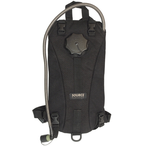 Bolsa de Hidratación del Ejército Alemán MilTec Negra 2.5l