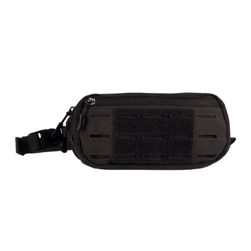 Riñonera Fanny Pack Laser Cut Negra MilTec