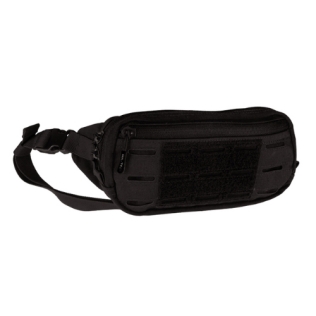 Riñonera Fanny Pack Laser Cut Negra MilTec 2