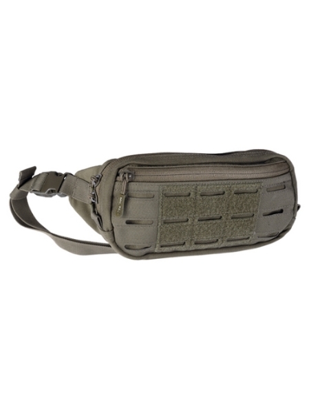 Riñonera Fanny Pack Laser Cut Verde MilTec por delante