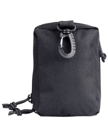 Bolsillo Portallaves Mini US Assault MilTec Negro por detrás