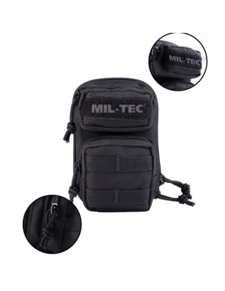 Bolsillo Portallaves Mini US Assault MilTec Negro