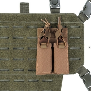 Portacargador Doble de pistola MilTec Coyote 2