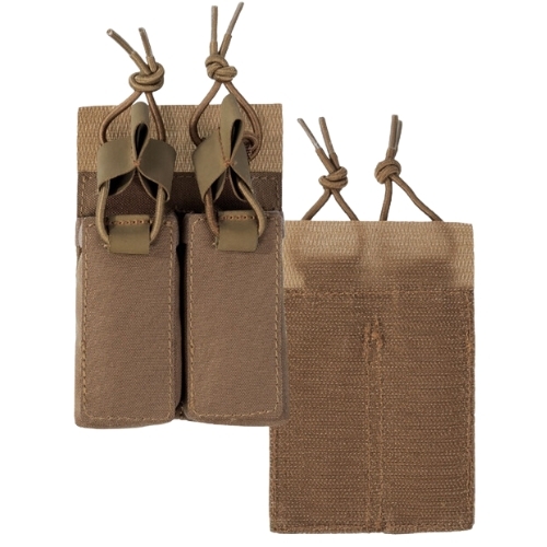 Portacargador Doble de pistola MilTec Coyote