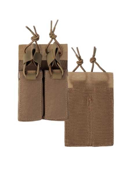 Portacargador Doble de pistola MilTec Coyote
