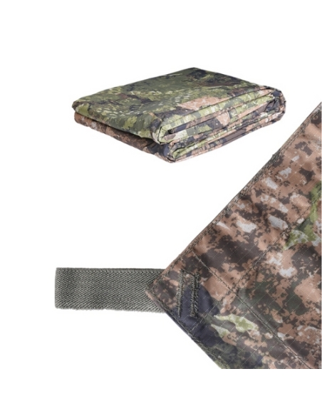Lona MilTec Tarp PE R/S Tamaño 3x3M Camuflaje Phantomleaf WASP I Z3A