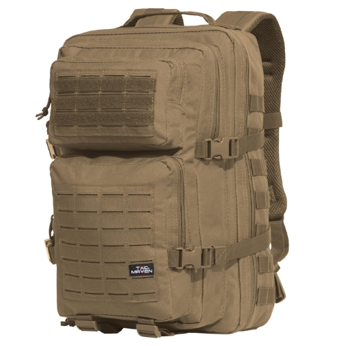 Mochila PENTAGON Assault Large Laser Cut 51 Litros Coyote