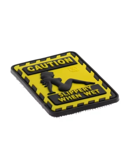 Parche de Goma 3D SLIPPERY WHEN WET JTG