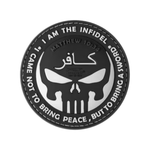 Parche de Goma 3D THE INFIDEL PUNISHER JTG