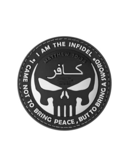 Parche de Goma 3D THE INFIDEL PUNISHER JTG