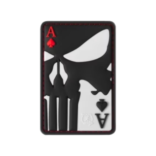 Parche de Goma 3D PUNISHER ACE OF SPADES JTG