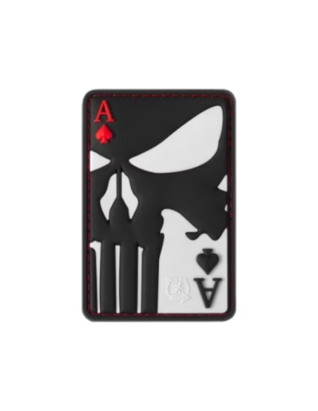 Parche de Goma 3D PUNISHER ACE OF SPADES JTG