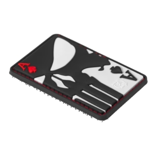 Parche de Goma 3D PUNISHER ACE OF SPADES JTG 2