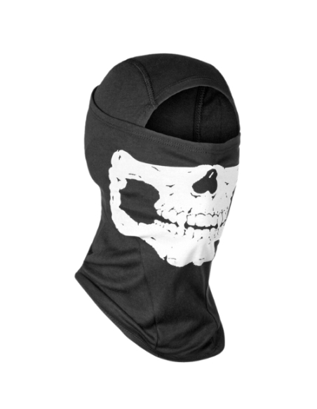 Pasamontañas Balaclava Calavera Invader Gear Negro