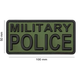 Parche de Goma JTG 3D Military Police Forest 2
