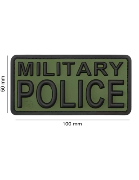 Parche de Goma JTG 3D Military Police Forest