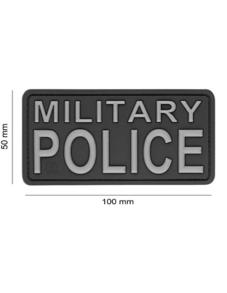 Parche de Goma JTG 3D Military Police Swat