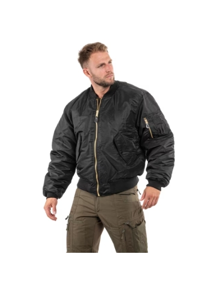 Cazadora Bomber MILTEC US MA1 Negra