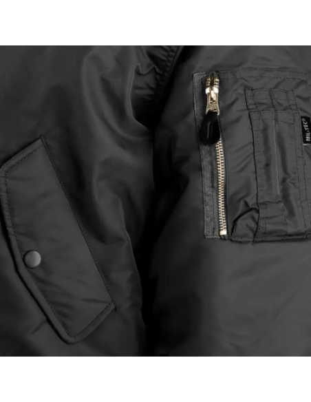 Cazadora Bomber MILTEC US MA1 Negra