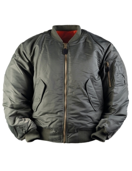 Cazadora Bomber MILTEC US MA1 Verde