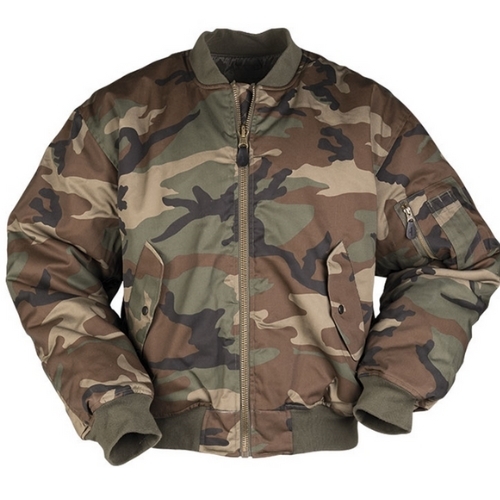 Cazadora Bomber MILTEC US MA1 Woodland