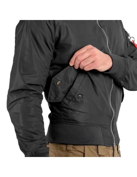 Cazadora MILTEC MA1 Summer Negra