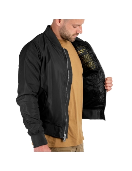 Cazadora MILTEC MA1 Summer Negra