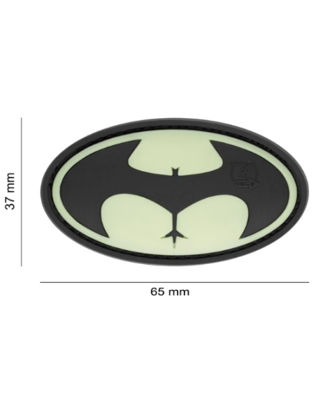 Parche de Goma 3D Buttman Glow JTG