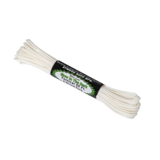 Cuerda Paracord 550 Helikon-Tex Glow in the Dark 15 metros y 4 Hilos Interiores Luminiscente Blanca